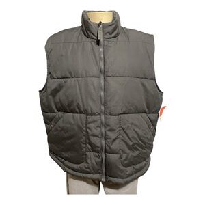 St. John's Bay Charcoal Puffer Vest